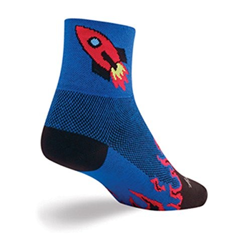 SockGuy, Men's Classic Socks - Large/X-Large, Rocket Man
