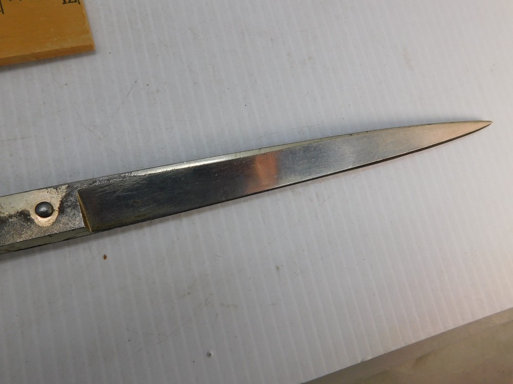 Vintage Heckels 12" Scissors, sewing scissors