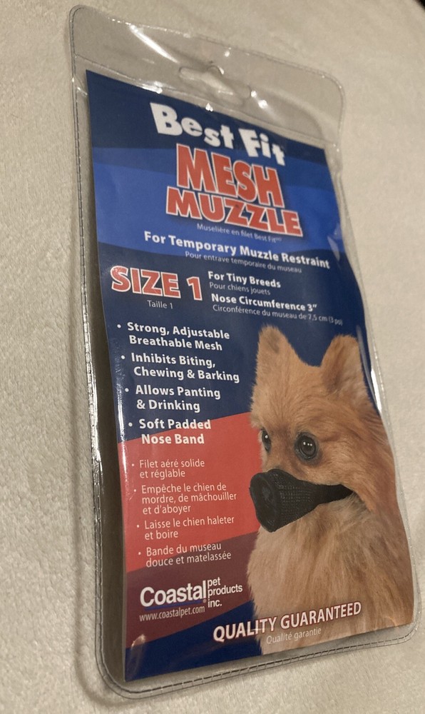 Best Fit Mesh Muzzle- Size 1