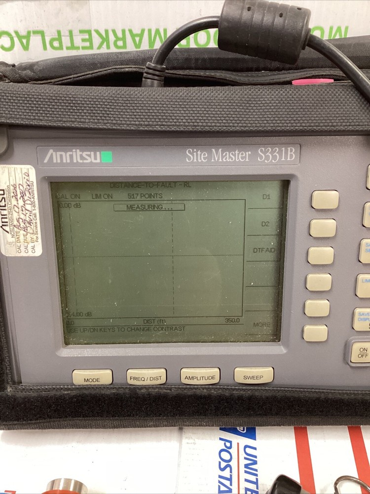 Anritsu Site Master S331B Cable Antenna Analyzer 4GHz SiteMaster Tested Working