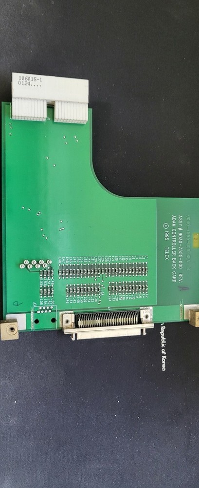 RTS TELEX ADAM SYSTEM CONTROLLER board 9030-7514 + CONTROLLER BACK CARD