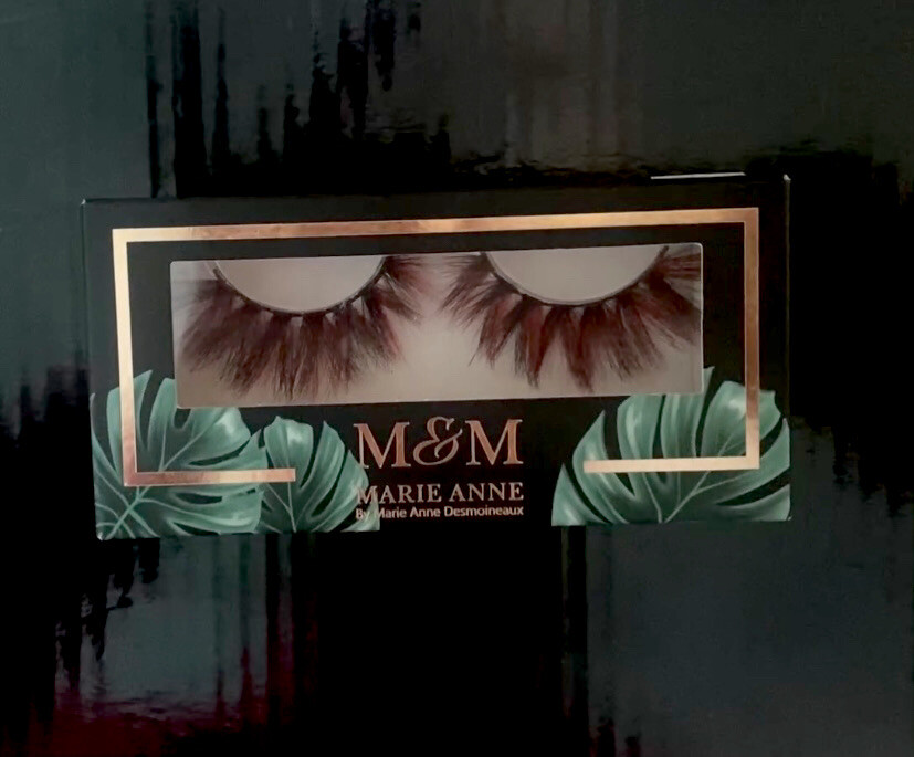 3 Pieces Material mink lashes natural