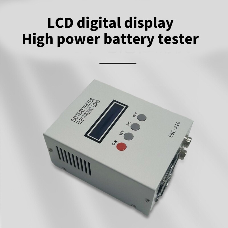 Powerful Capacity Tester With LCD Display For Accurate