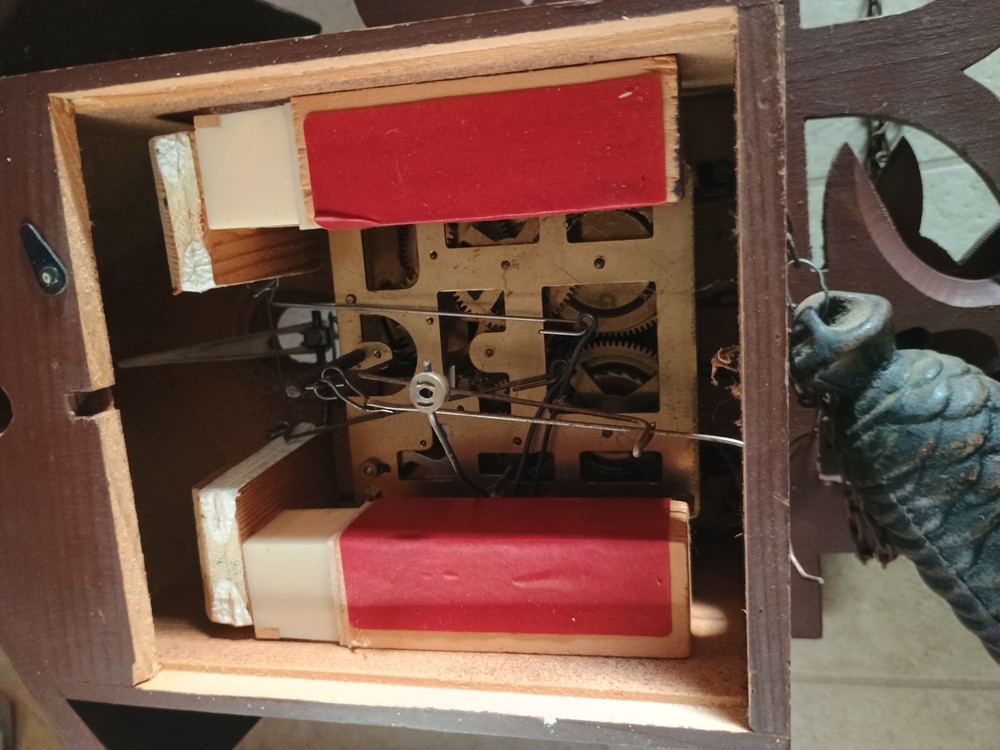 Older Vintage Black Forest Cuckoo Clock not Tested