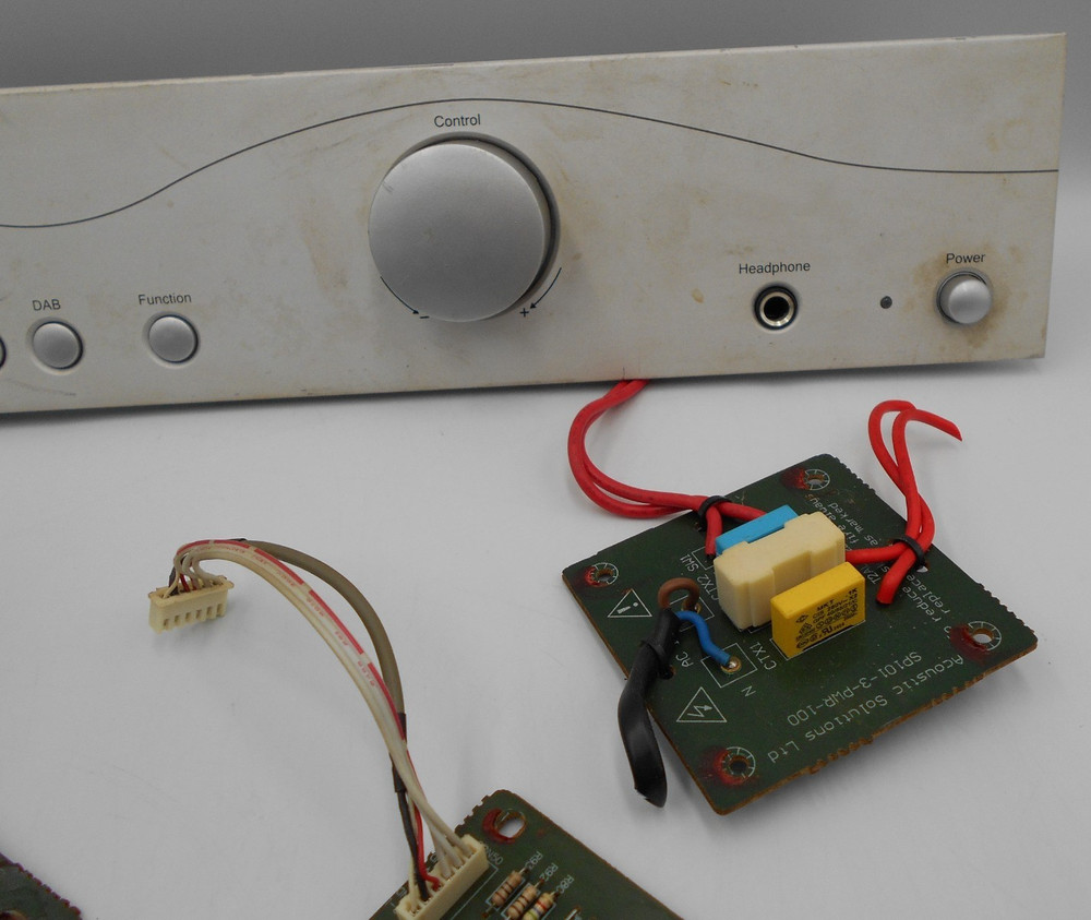 ACOUSTIC SOLUTIONS SP101 SPARES FRONT PANEL & INTERNAL BOARDS UNTESTED *READ*