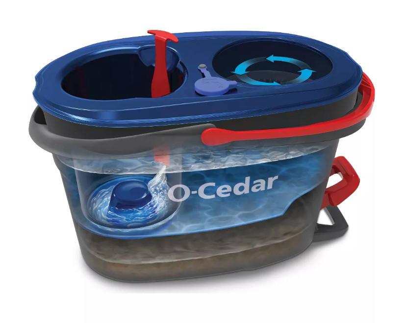 O-Cedar RinseClean Spin Mop & Bucket System Model # 168534xB1