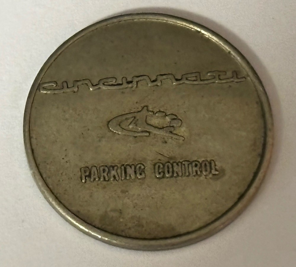 Cincinnati T-11 Parking Control 1” Wide Token
