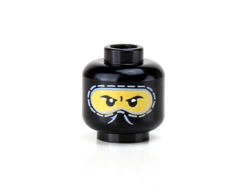 Custom Printed Ski Mask Balaclava Army Head made with real LEGO® minifigure head