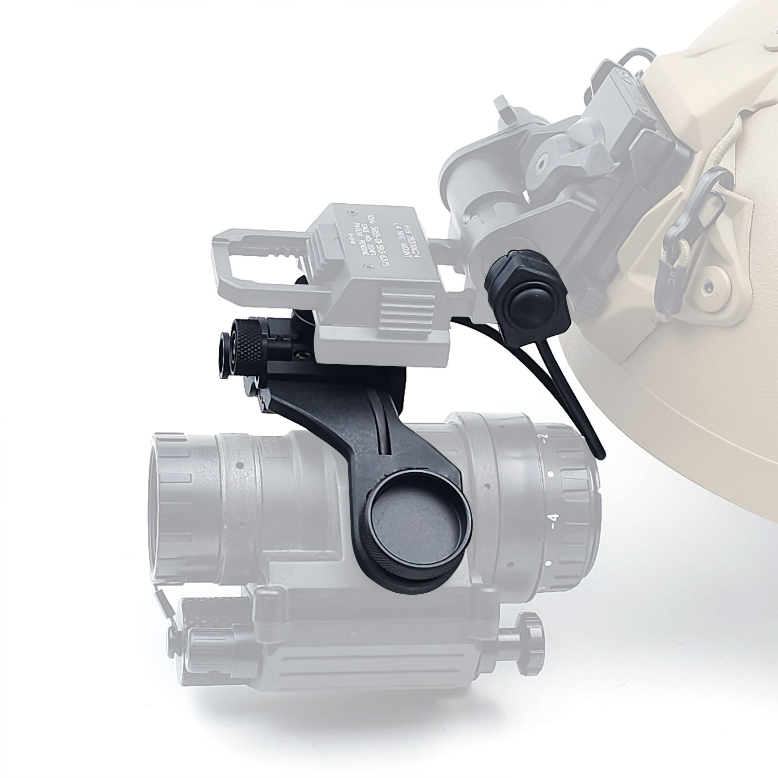 PVS-14 J Arm Auto ON/OFF Helmet NVG Mount Night Vision Dovetail Bracket US