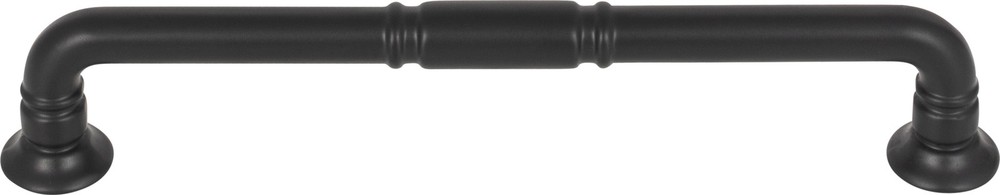 Top Knobs TK1004BLK Kent Pull 6 5/16" (c-c) Flat Black