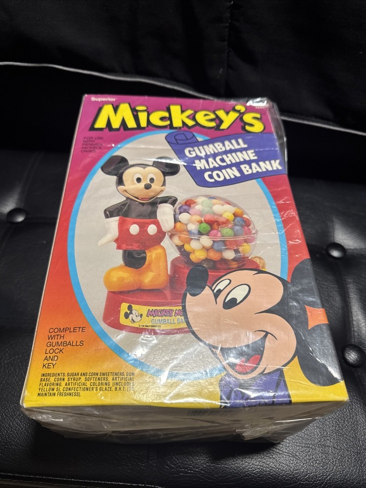 Mickey’s Gumball Machine Coin Bank