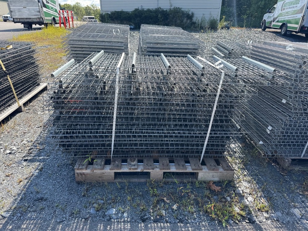 30"x70" Pallet Rack Wire Decking (Used) Quantity 20