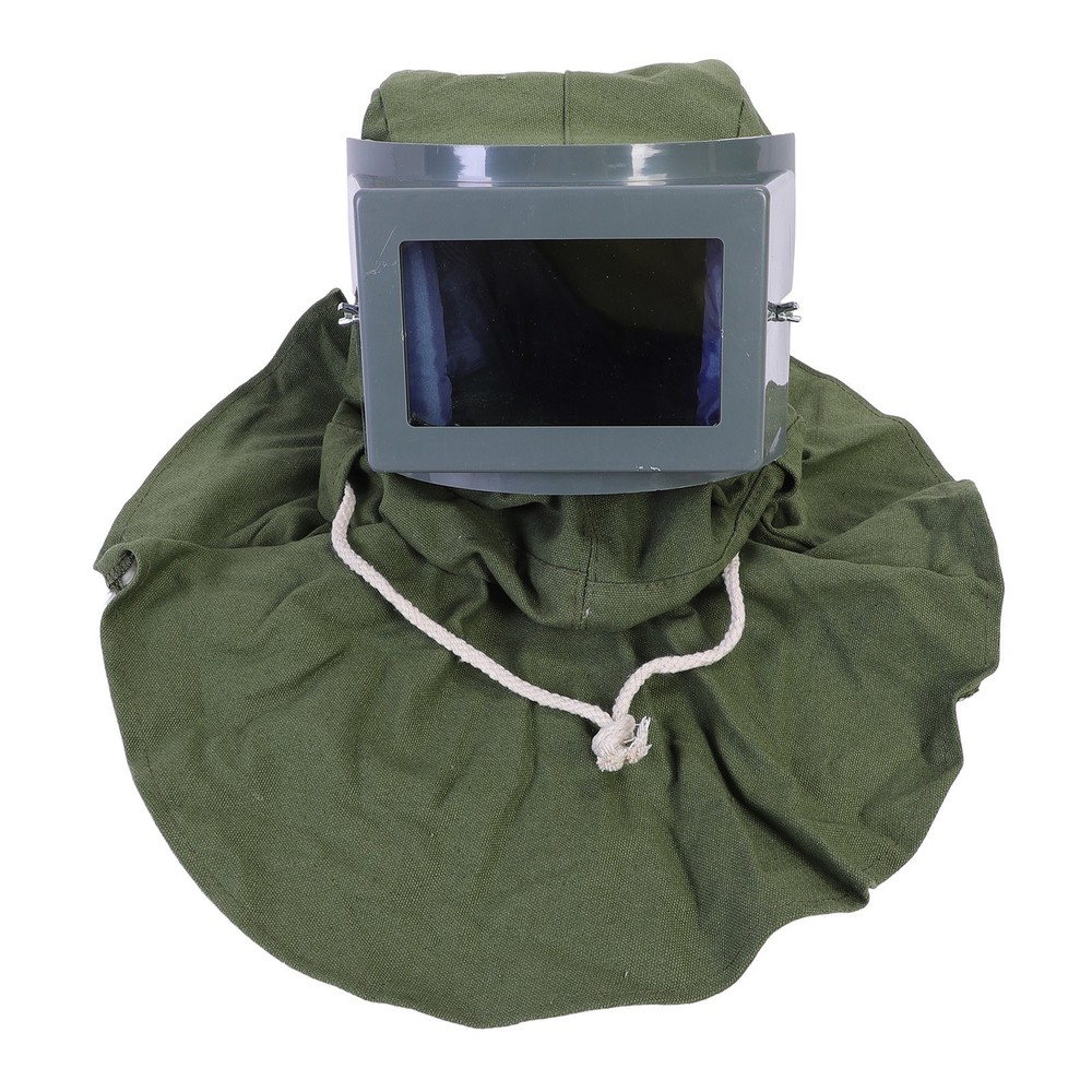 Sand Blasting Hood Cap Dust Prevention Windproof Sandblasting Shawl Cap Neck