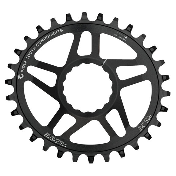 Wolf Tooth Powertrac Elliptical Direct Mount Cinch Oval Chainring 34t