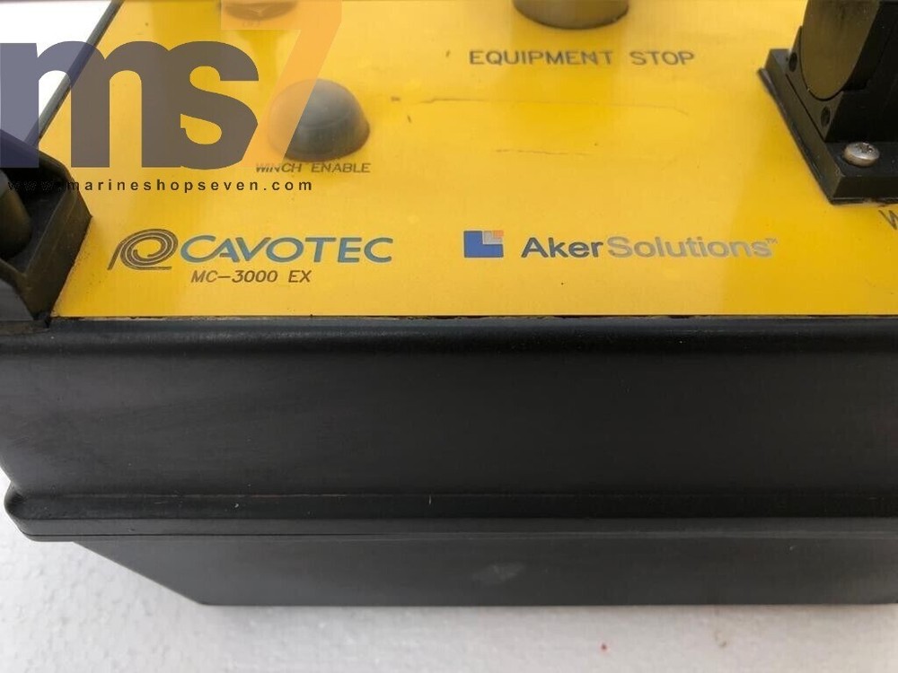 CAVOTEC MICRO-CONTROL AS MC-3000 EX AKER SOLUTIONS CRANE REMOTE CONTROL 7.2 VDC