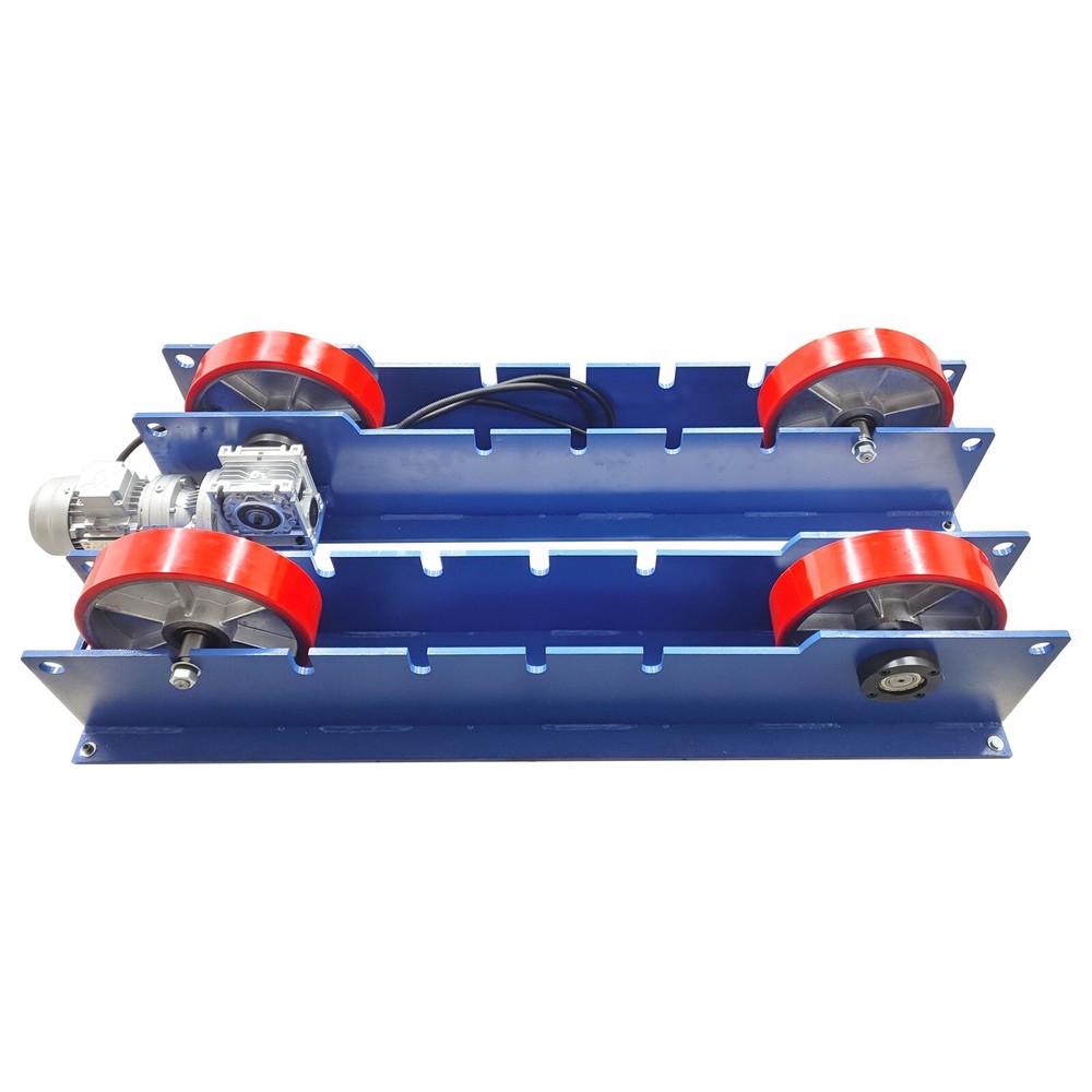 220V 3T Single Motor Drive Remote Control Welding Benches Turning Roller Table