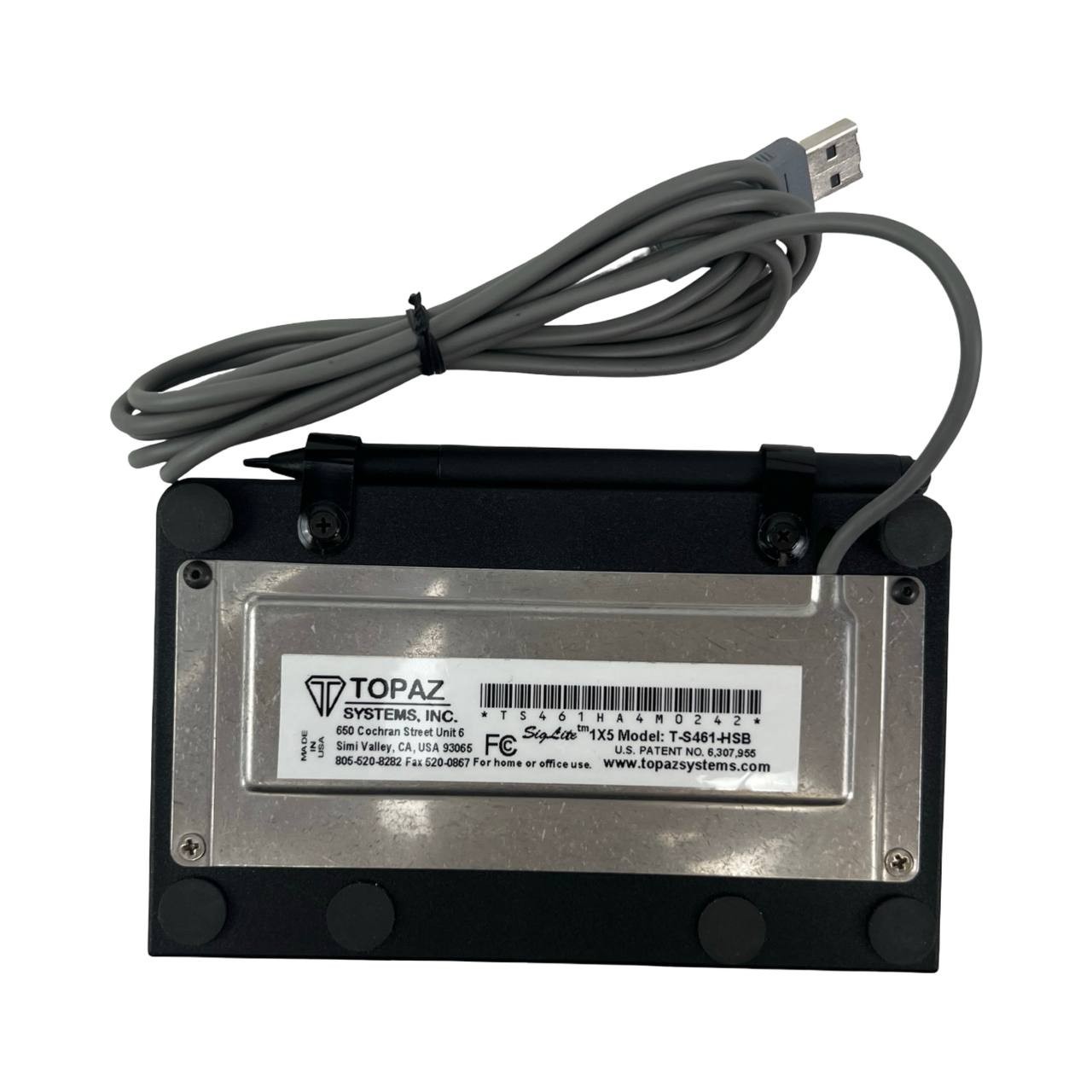 Topaz Systems T-S461-HSB SigLite 1x5 Electronic Signature Pad USB