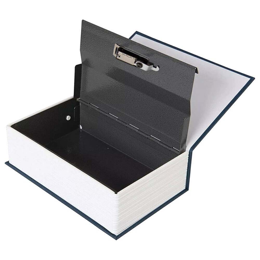 Blue Book Safe Password Box Mini Dictionary Safe Coin Bill Storage