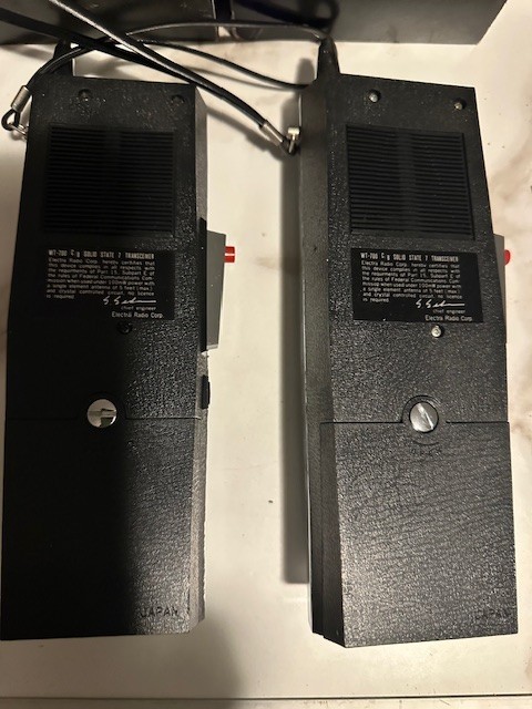 VTG - Electra Solid State 7 "Buzzer Call" Transceivers - model WT-700C/B