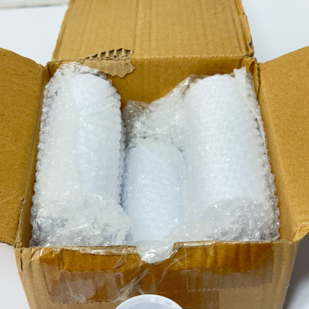 12 Pack Empty Deodorant Containers – Tall Refillable Twist-Up White Tubes...