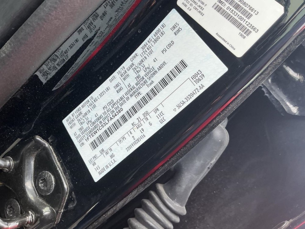F150 2020 Glove Box 4980079