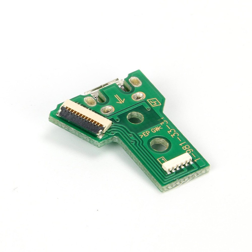 2* USB 12 Pin Socket Charging Port Board Parts For Sony PS4 Pro Controller