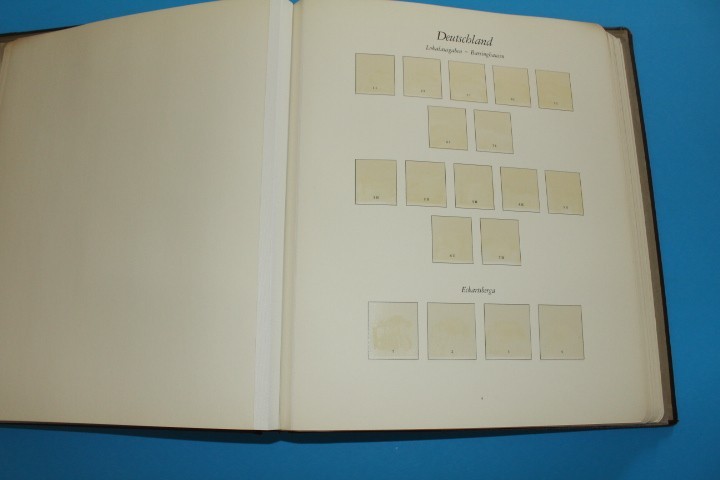 Germany Locals 1945 Hingeless Borek Specialty Springback Album BlueLakeStamps