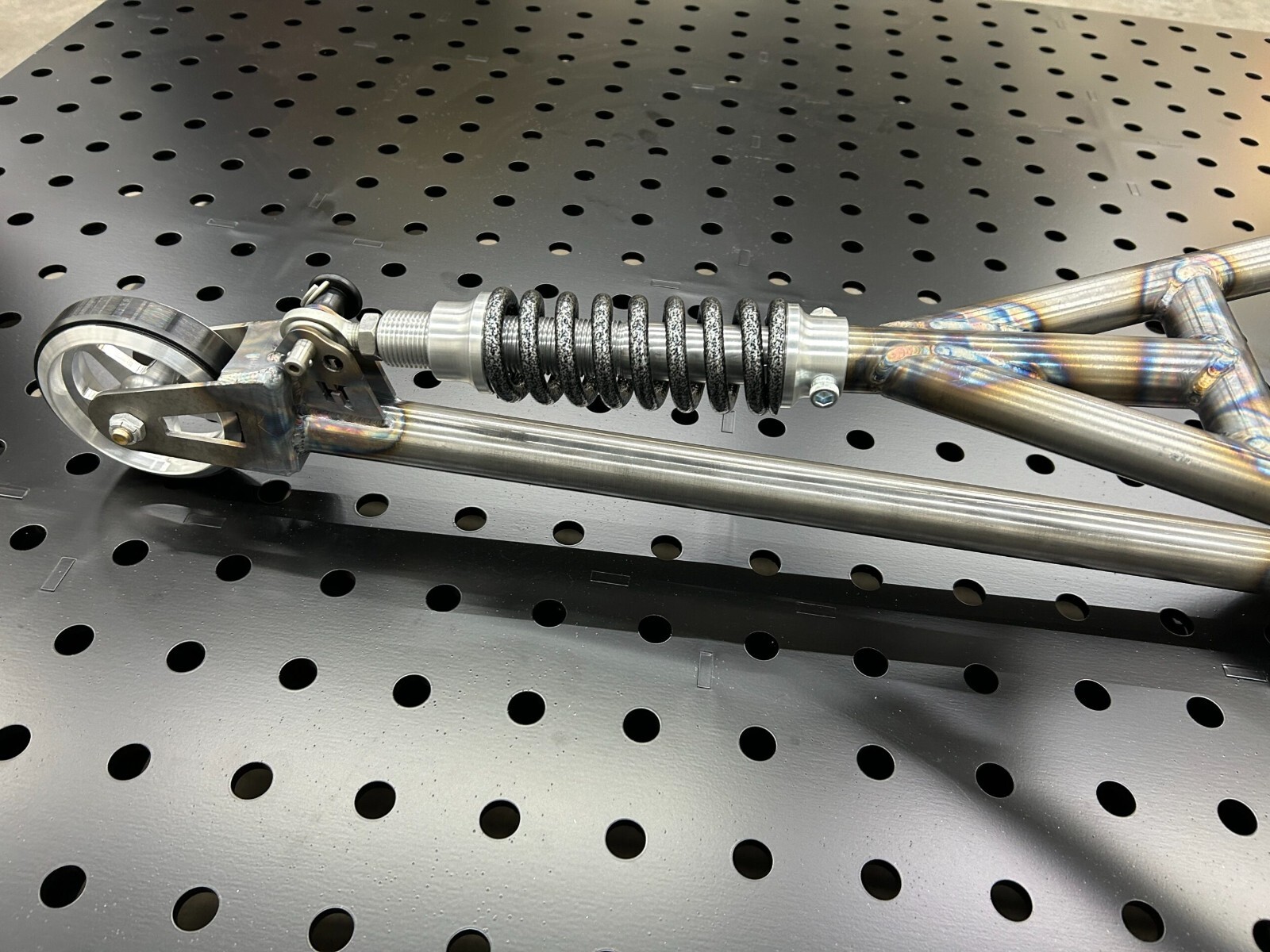 Adjustable Chromoly Drag Racing Single Wheelie Bar- Unwelded