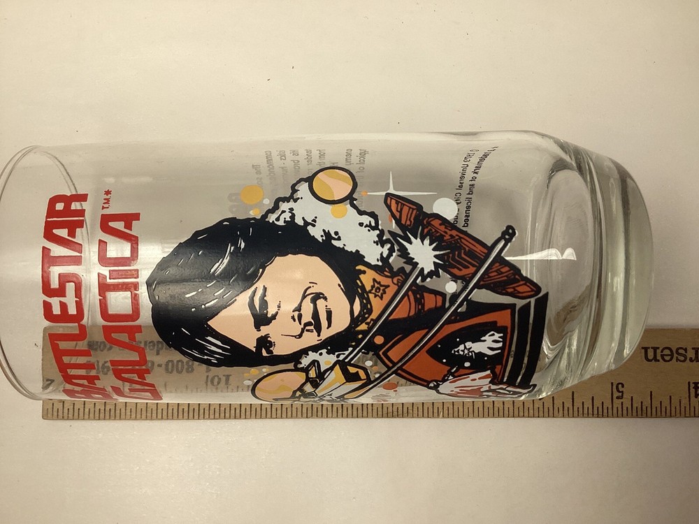 Battlestar Galactica Collector Glass