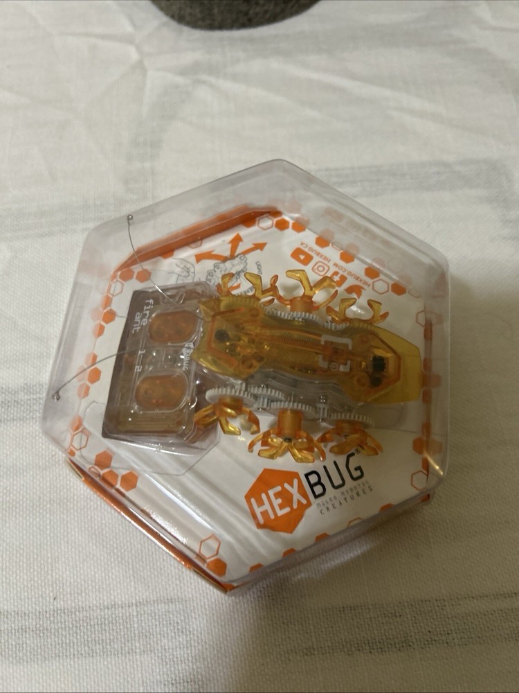 HEXBUG Micro Robotic Creature ( Fire Ant) With Remote Control Color Orange