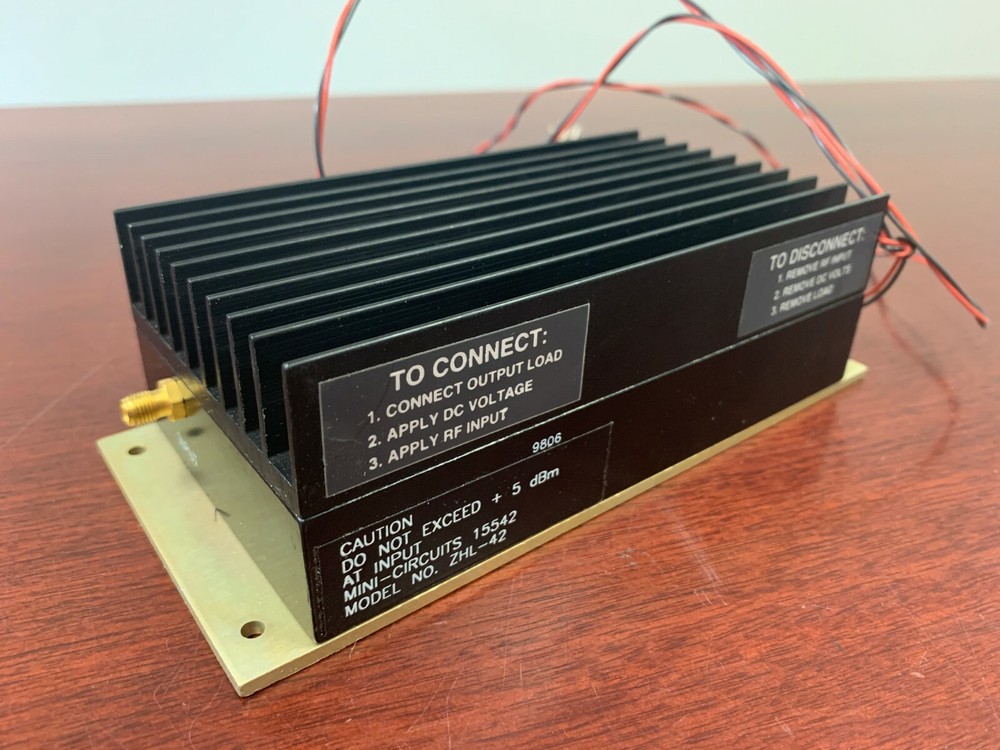 Mini-Circuits ZHL-42-sma High Power Amplifier Tested Working