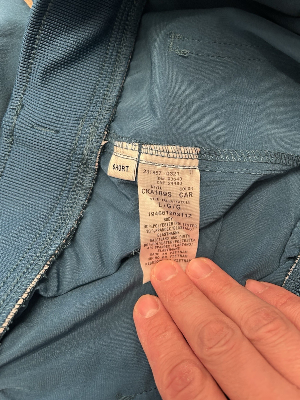 Men’s Cherokee Scub Top And Pants