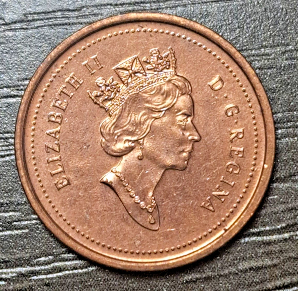 1998 CANADA 1 CENT PENNY COIN