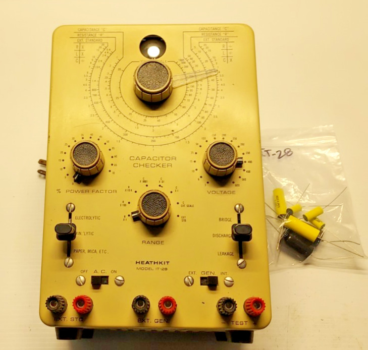 Heathkit IT-28 Capacitor Checker - Nice