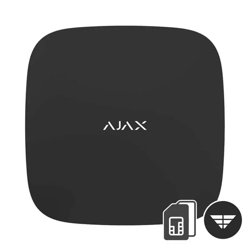 Intelligent central unit Ajax Hub 2 black (2G)