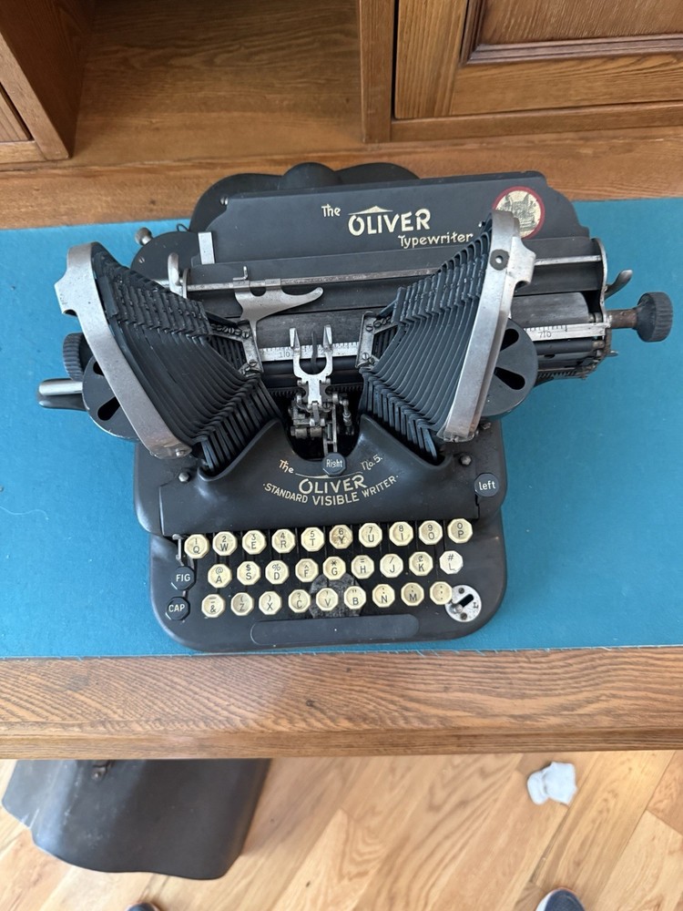 oliver no #5 typewriter 1898