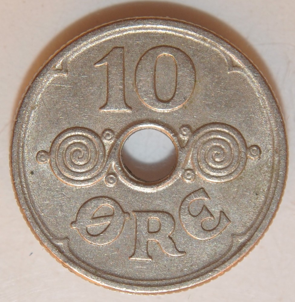 1946 ten ore Denmark coin