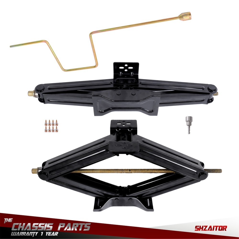 5000lbs Set 2 RV Stabilizer Leveling Scissor Jacks w/socket & hardware 24"