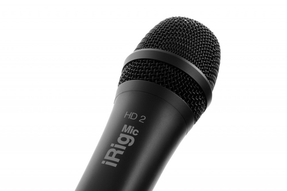 iRig Mic HD 2 - Professional Quality Condenser Microphone for iOS/Android/PC