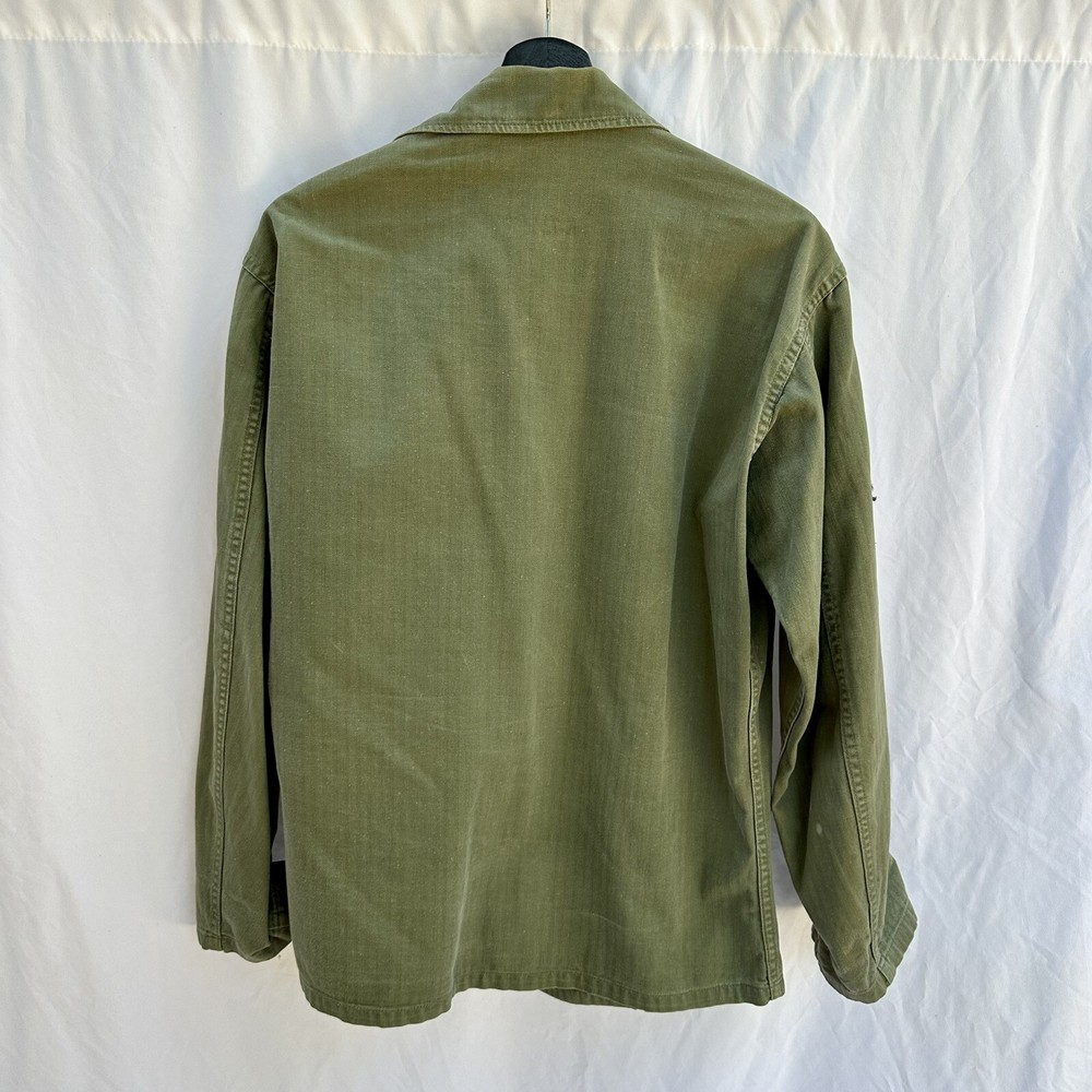 WWII US Army 3rd Pattern HBT Jacket Korean War 25th Inf Div Patched