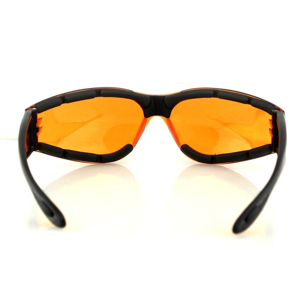 Bobster® Shield 2 Gloss Black Frame Amber Lens