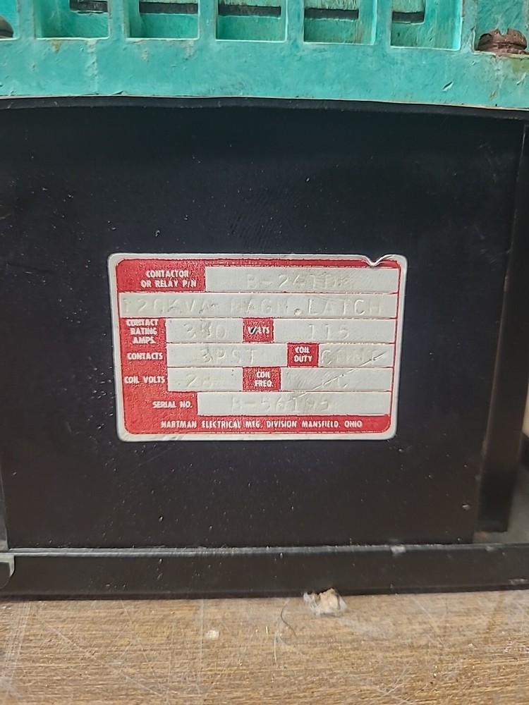 HARTMAN RELAY PART B-241DM