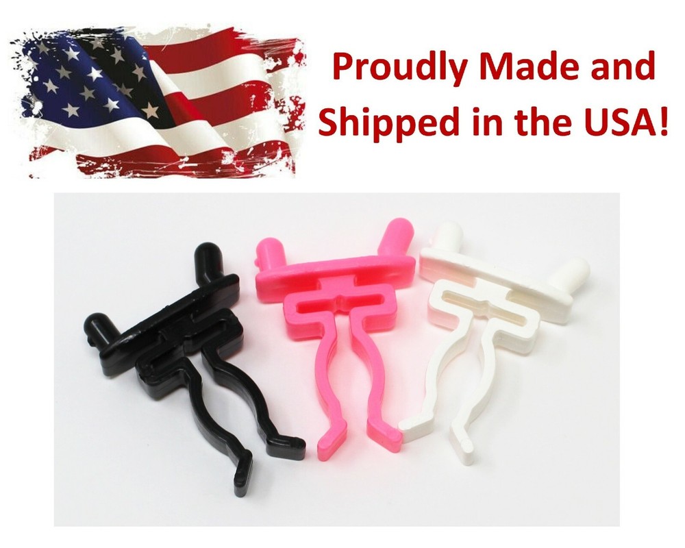 Spring Style Tool Holder Plastic Multi-Color Quantity Pick a Pack | Garage hook