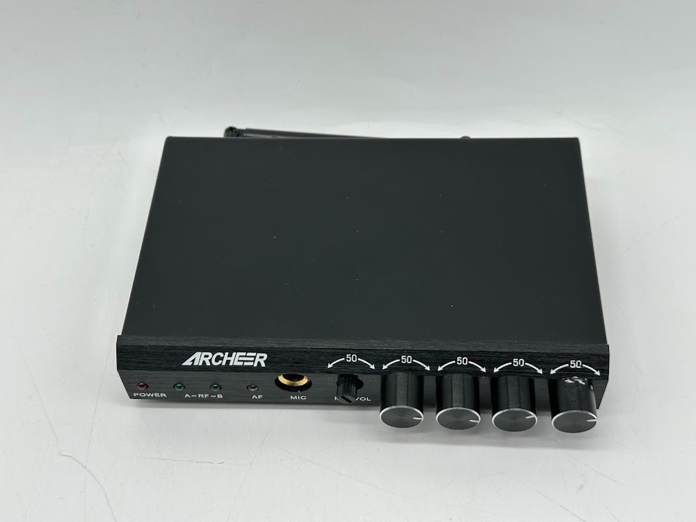Archeer Professional Bluetooth Duo Wireless Karaoke System Controller Unit Only