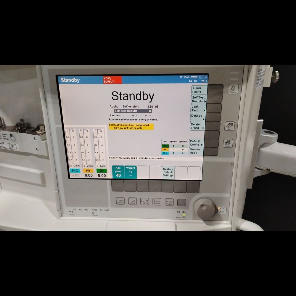Drager Apollo Anesthesia Machine