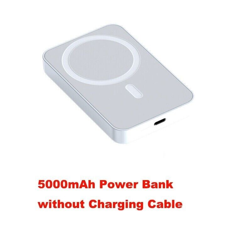 10000mAh Power Bank Magnetic Battery Pack Wireless Charger for iPhone 14/13/12