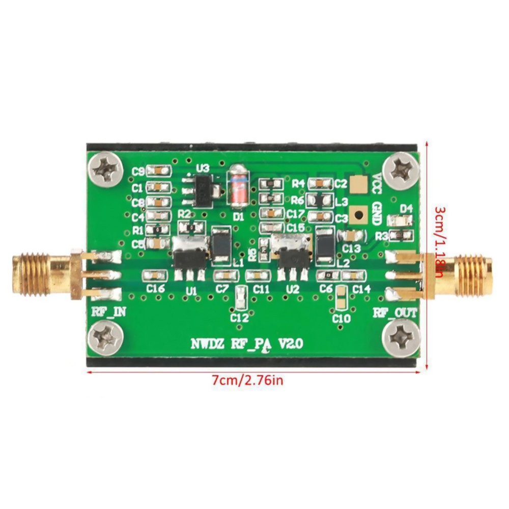 3W Power Amplifier HF FM VHF Transmitter Module For wireless applications