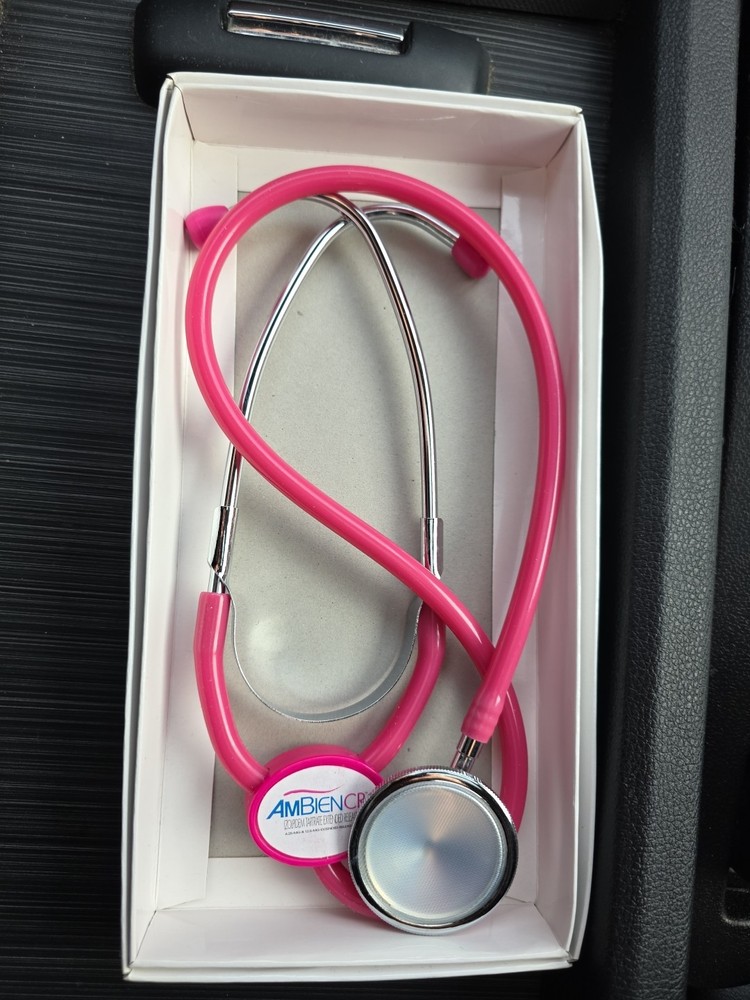 Pink Single Head Stethoscope