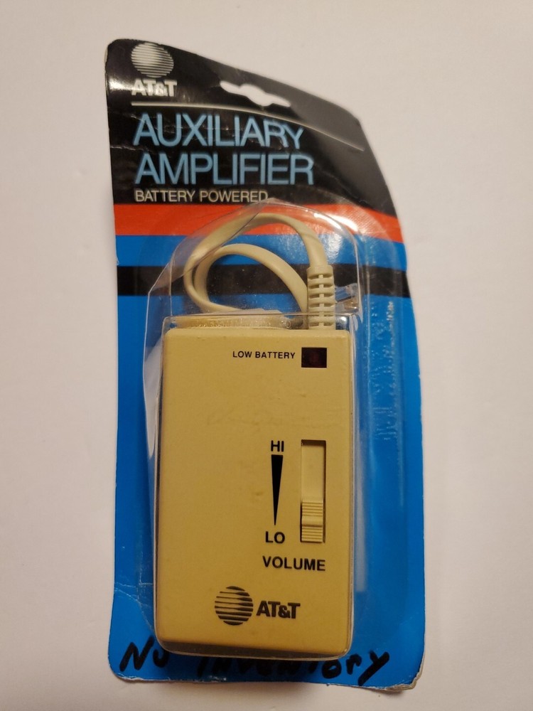 AT&T Auxiliary Amplifier NIB Packaging Damaged