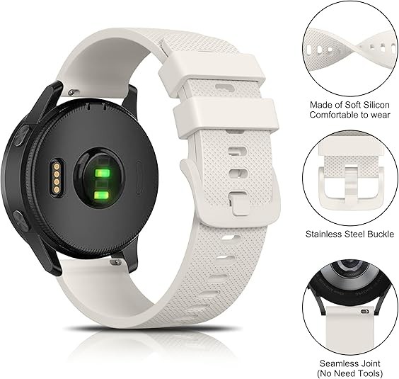 18/20mm Samsung Silicone Watch Band Divers Replacement Strap Quick Release Lot